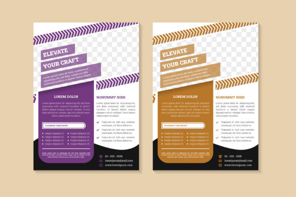 Arrow Craft Element Vertical Flyer