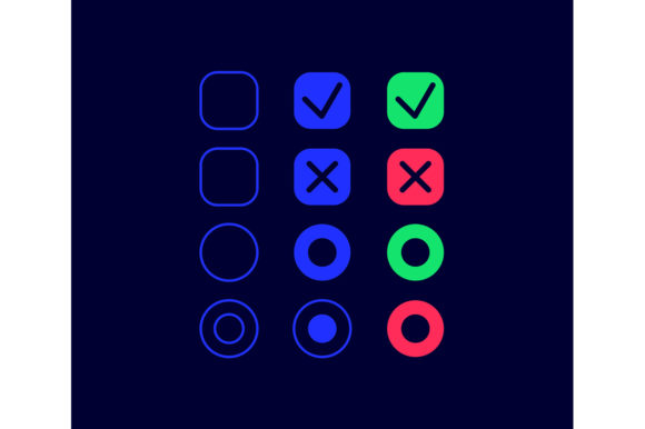 Mark Boxes UI Elements Kit: Graphics for Modern Branding