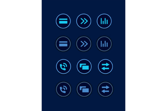 Online Banking UI Elements Kit: Graphics for Ux And Ui Kits