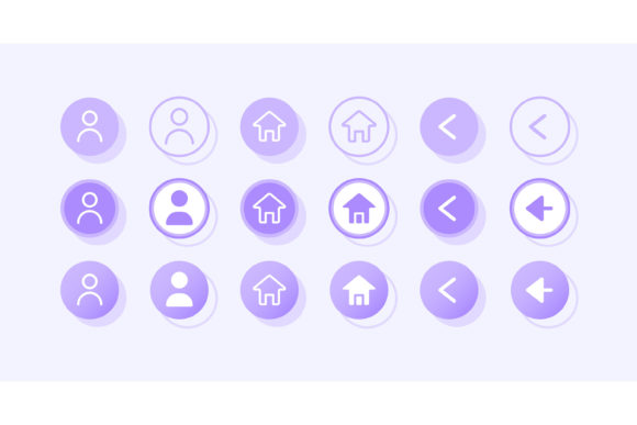 User Profile UI Elements Kit